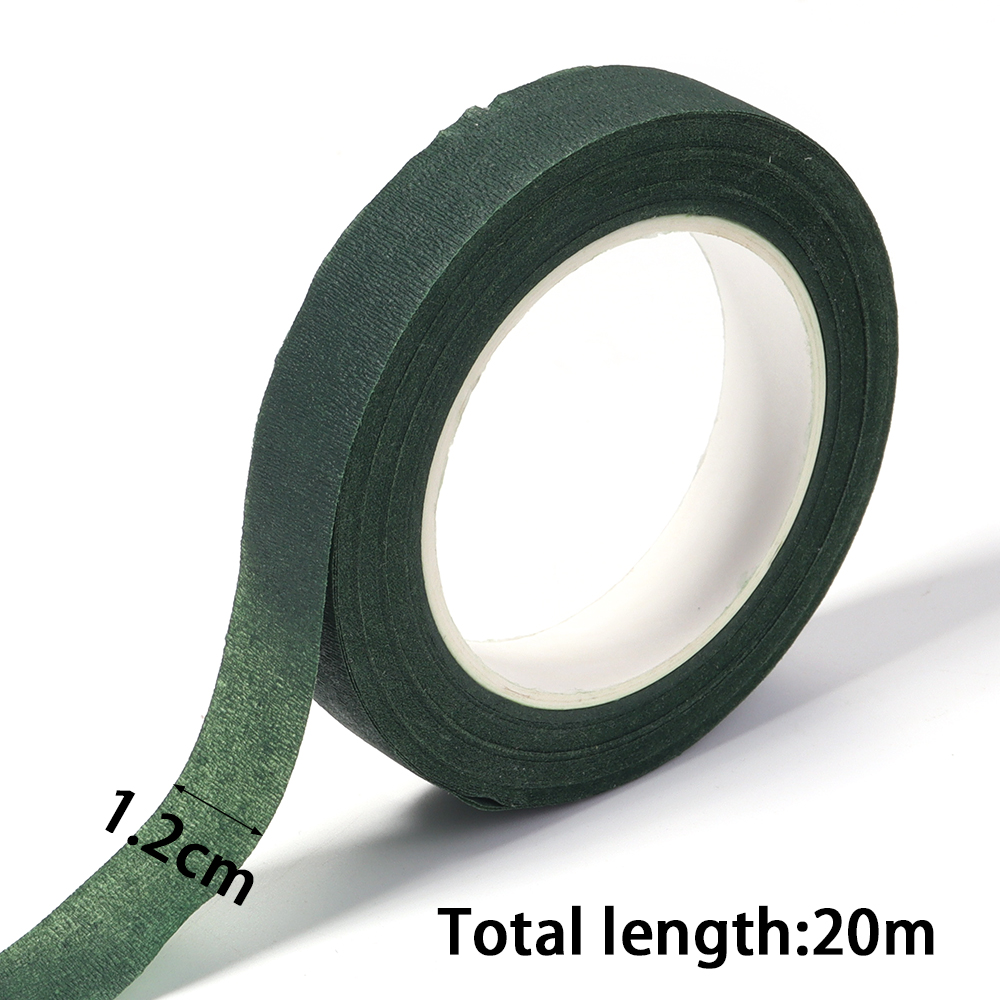 1-3롤 12mm 플로럴 테이프 꽃 줄기 포장 테이프  - Florist Flower Supply 리뷰 및 가격