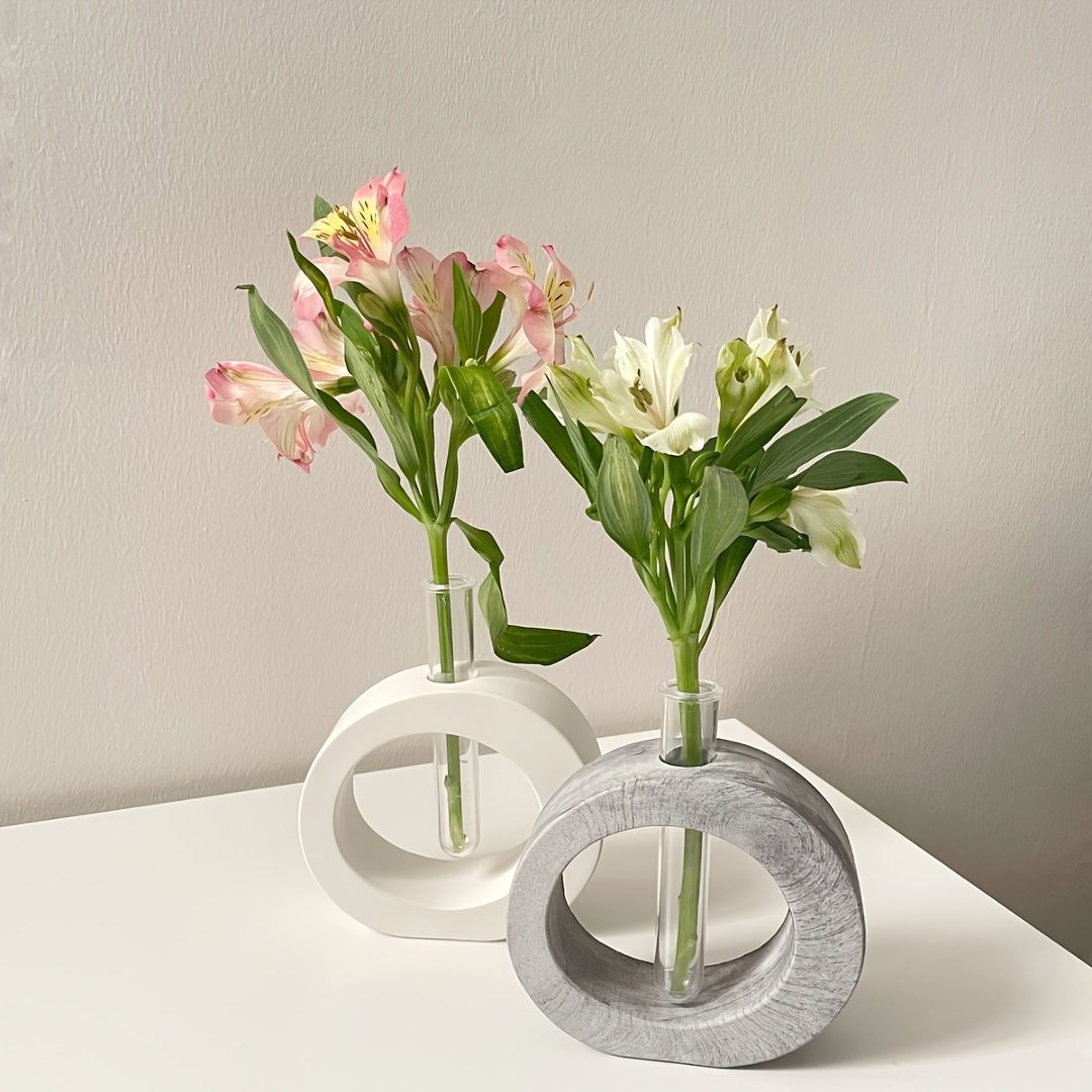 4PCS 꽃병 실리콘 금형 크리스탈 에폭시 수지 수경  - Florist Supply Vases 리뷰 및 가격