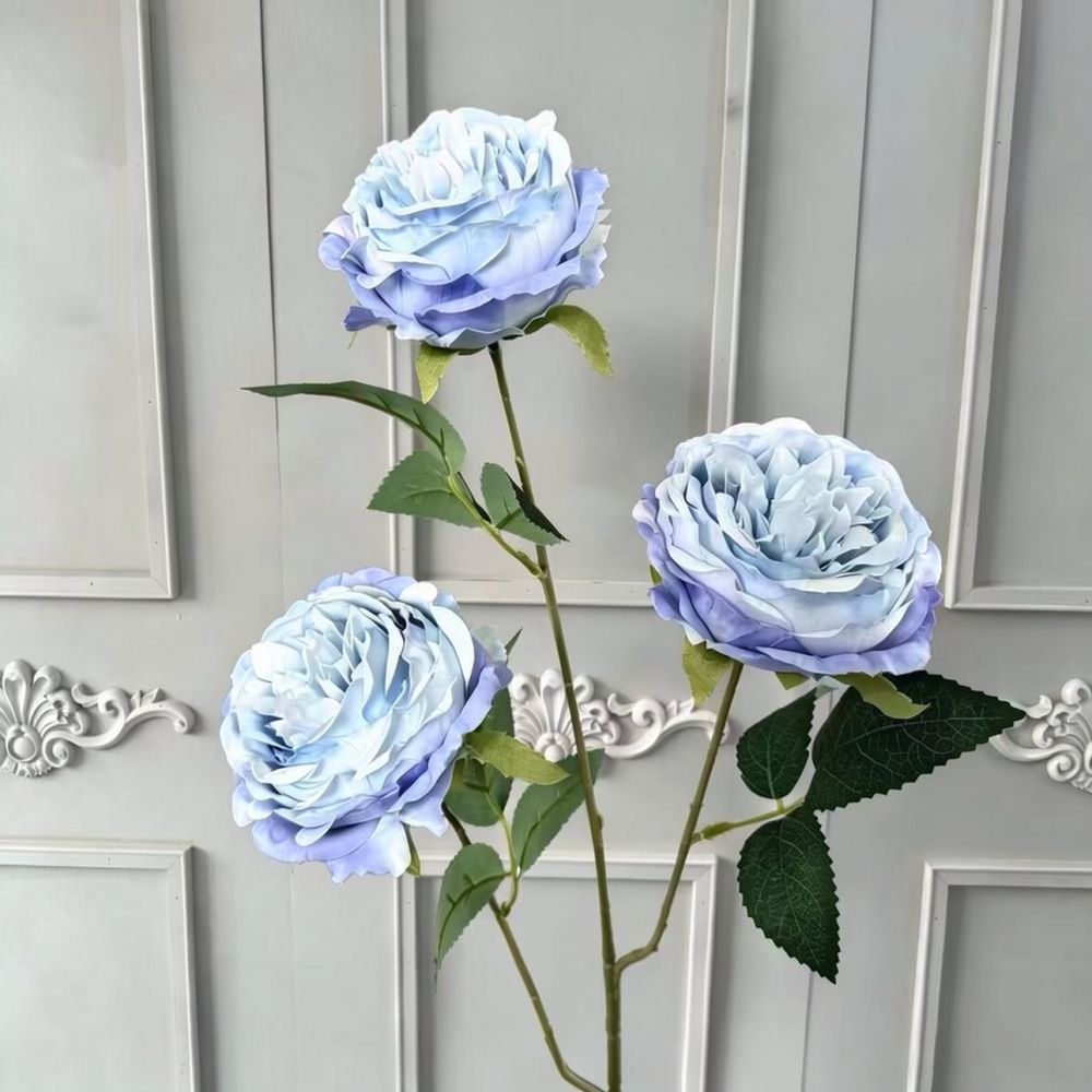 파란색 실크 소재의 인조 꽃, 실제 식물과 흡사한 디자 - Florist Flower Supply 리뷰 및 가격