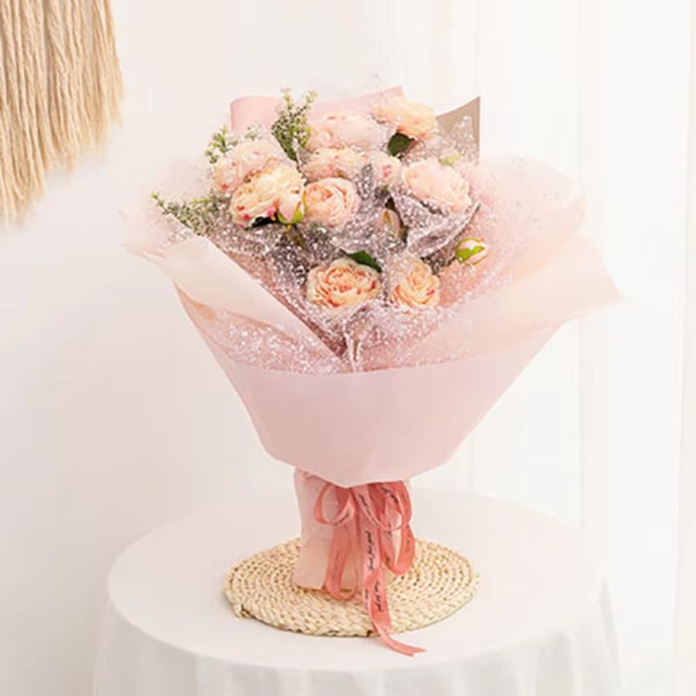 스노우플레이크 프레시 플라워 포장지 50cm 폭 DIY - Florist Flower Supply 리뷰 및 가격
